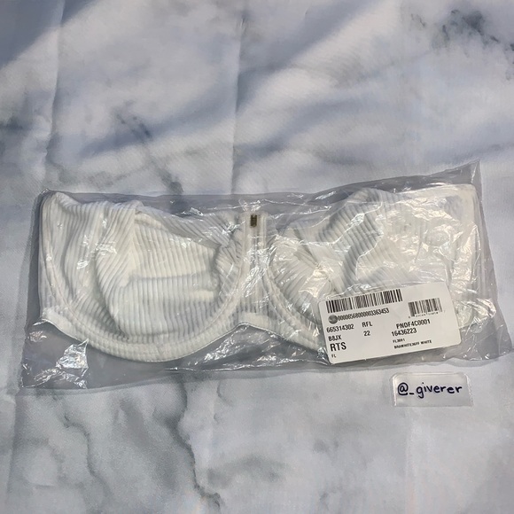 NWT 36FF (US36I) FANTASIE FUSION WHITE BRA - Picture 2 of 8